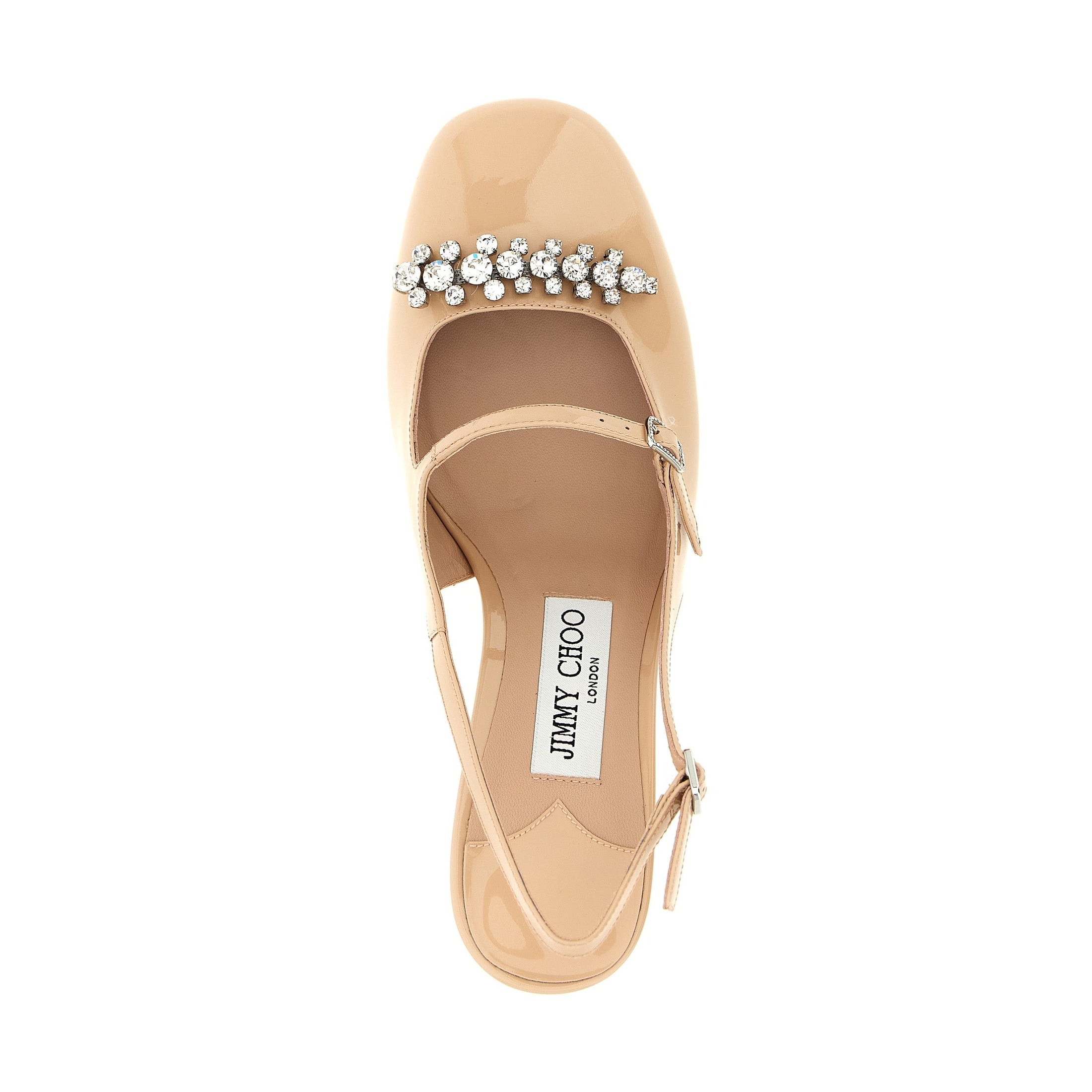 Jimmy Choo Multicolor Leather Mid Heel Pumps