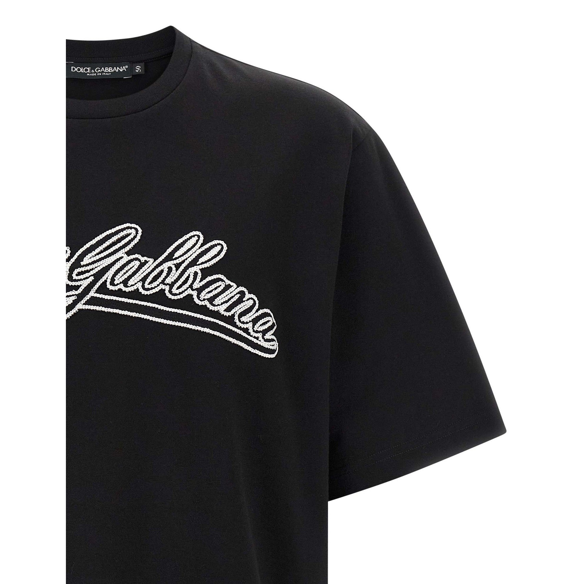 Dolce & Gabbana Bicolor Cotton T-Shirt