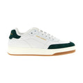 Saint Laurent Bicolor Calfskin Low Top Sneakers