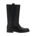 Church's Black Calfskin Over The Knee