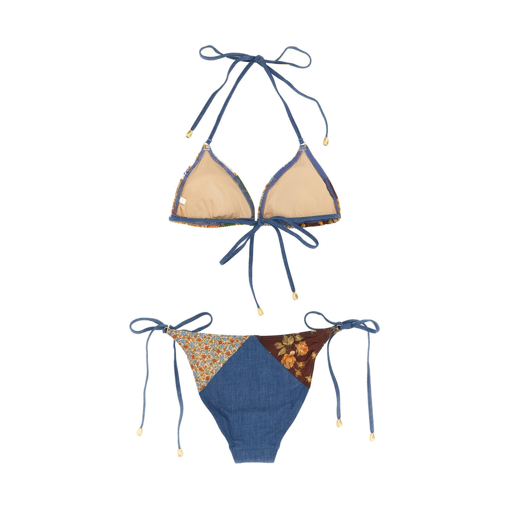 Zimmermann Multicolor Cotton Bikini