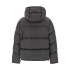 Dolce & Gabbana Gray Polyamide Full-Length Jacket