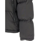 Dolce & Gabbana Gray Polyamide Full-Length Jacket