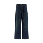 Maison Margiela Blue Cotton Relaxed Fit Jeans