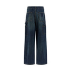 Maison Margiela Blue Cotton Relaxed Fit Jeans