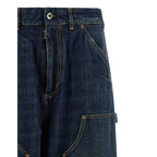 Maison Margiela Blue Cotton Relaxed Fit Jeans