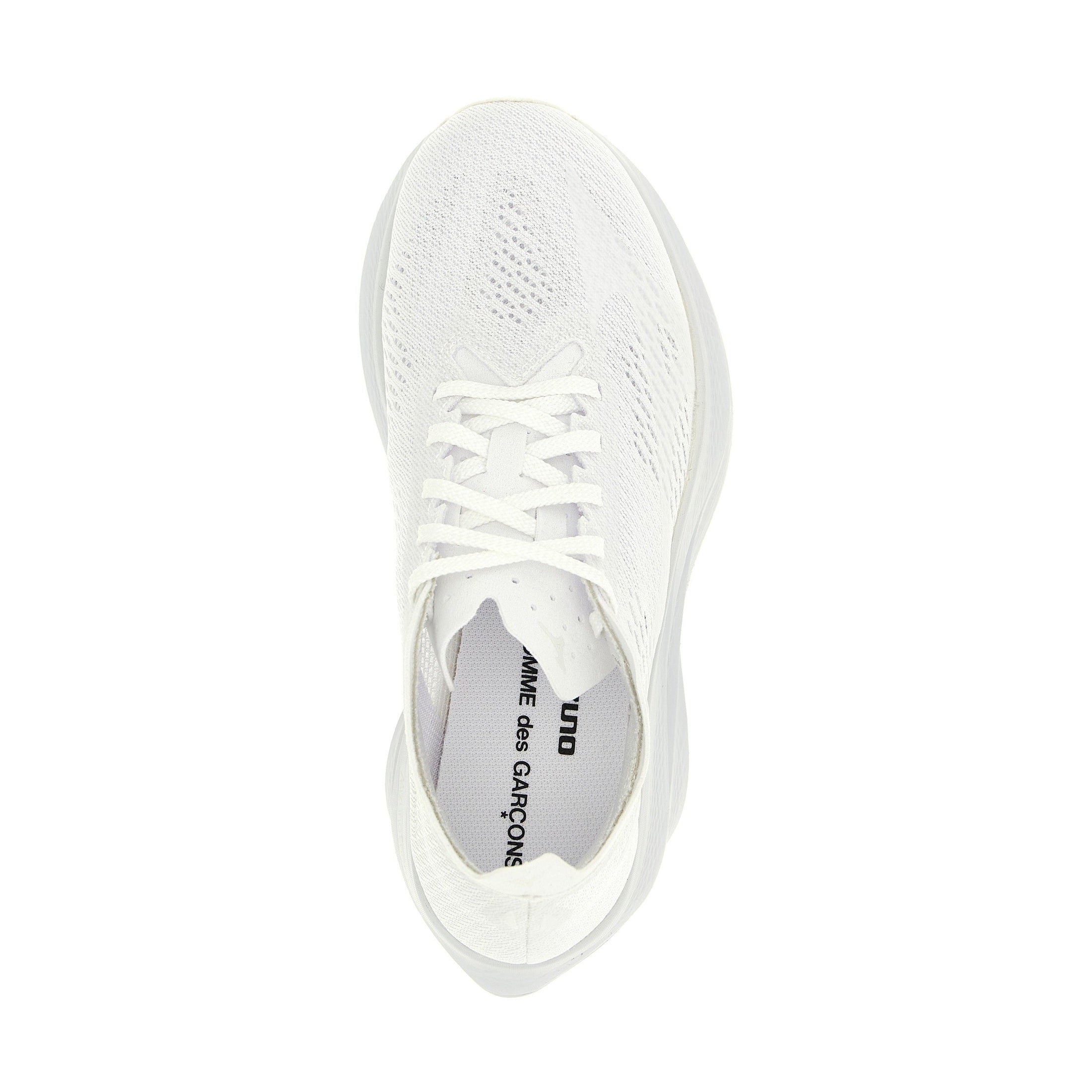 Comme Des Garçons White Synthetic Athletic Sneakers