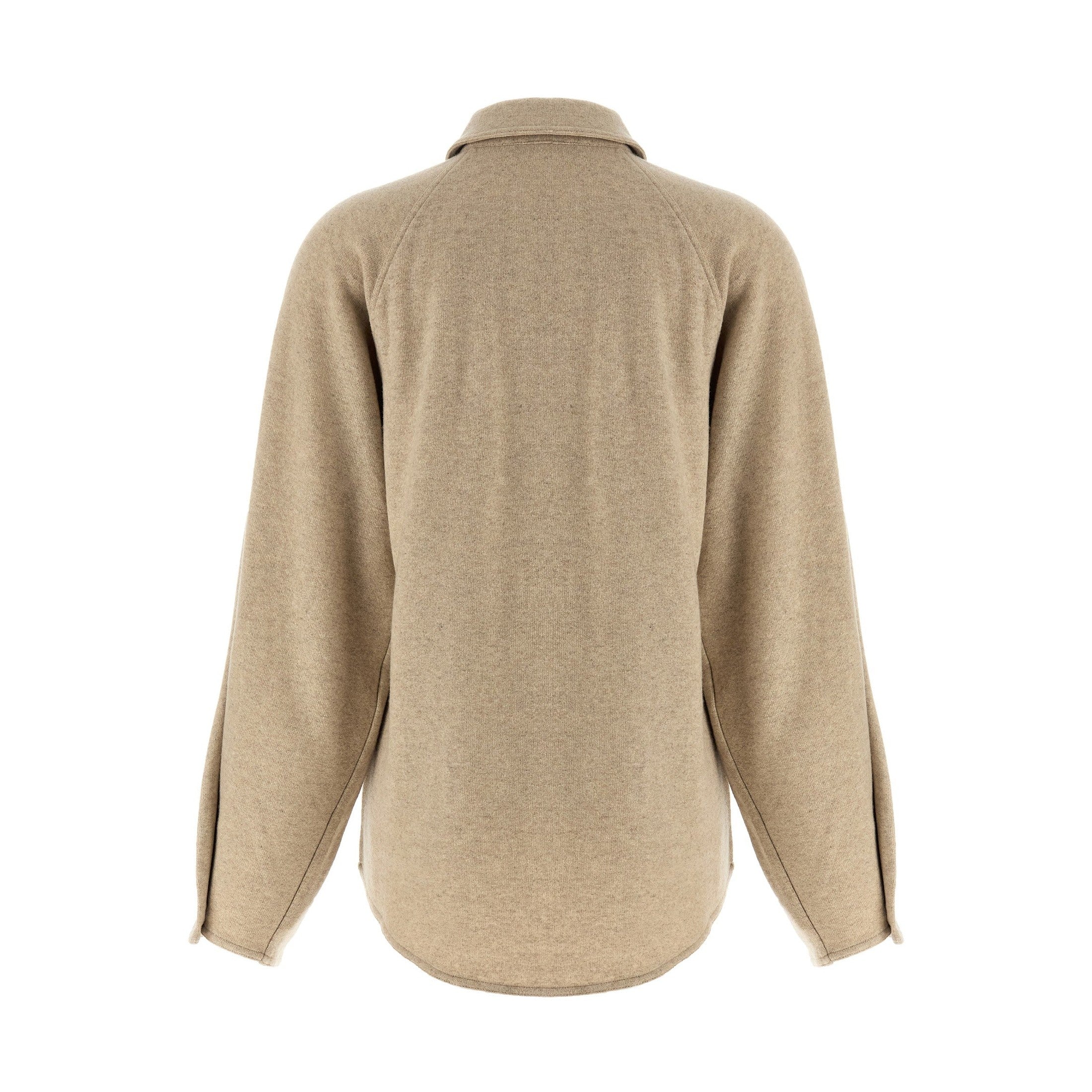 Max Mara Beige Cashmere Blouse