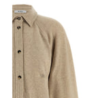 Max Mara Beige Cashmere Blouse