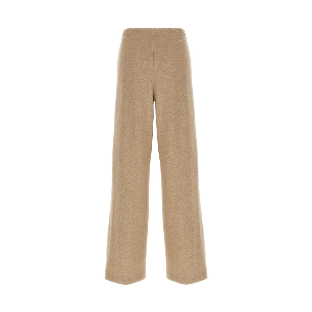 Max Mara Beige Cashmere Casual Pants