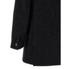 Max Mara Black Virgin Wool Blazer