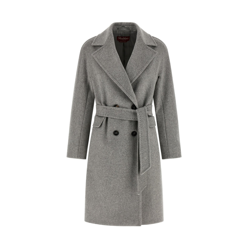 Max Mara Gray Cashmere Coat