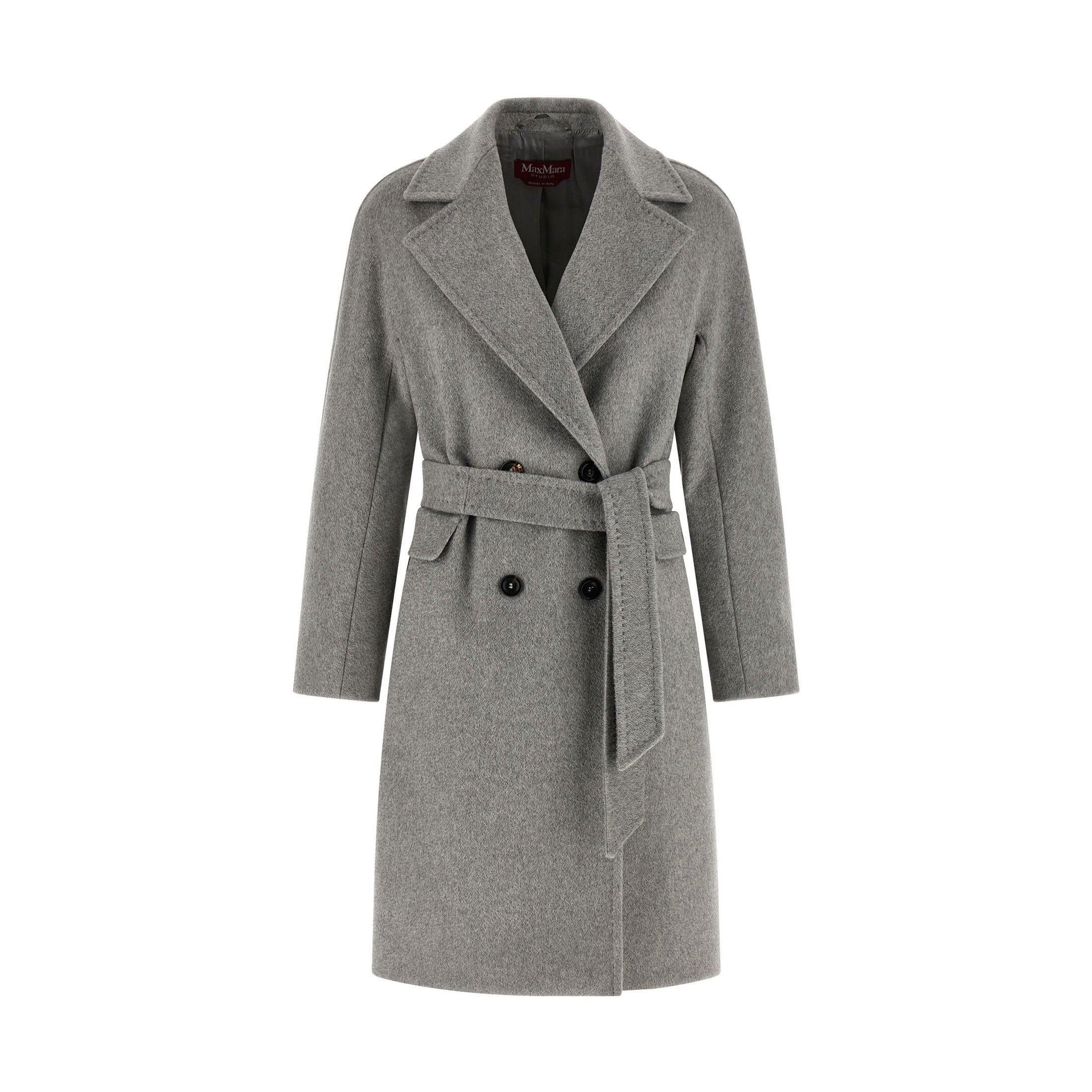Max Mara Gray Cashmere Coat