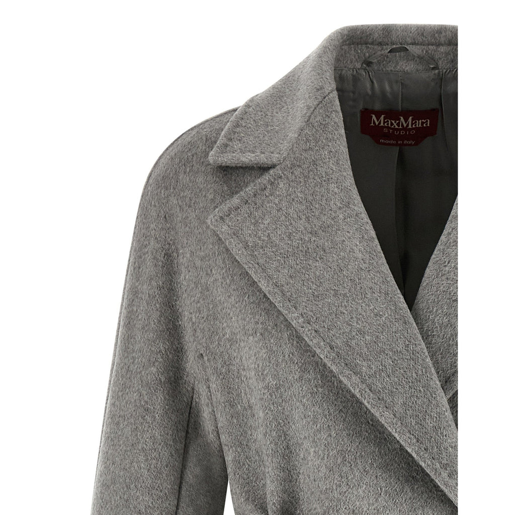 Max Mara Gray Cashmere Coat