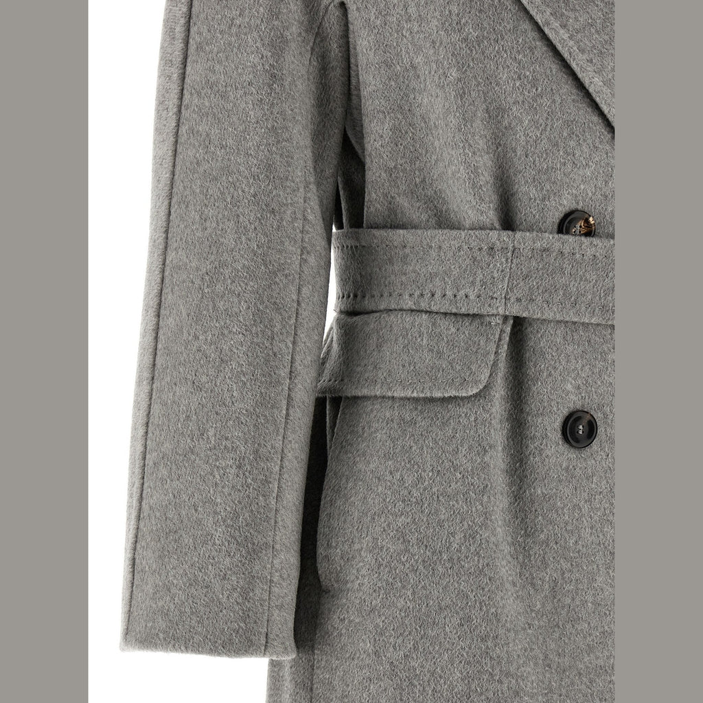 Max Mara Gray Cashmere Coat