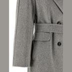 Max Mara Gray Cashmere Coat