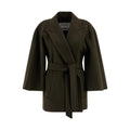 Max Mara Bicolor Wool Coat