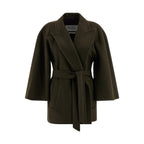 Max Mara Bicolor Wool Coat