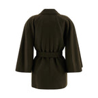 Max Mara Bicolor Wool Coat