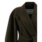 Max Mara Bicolor Wool Coat