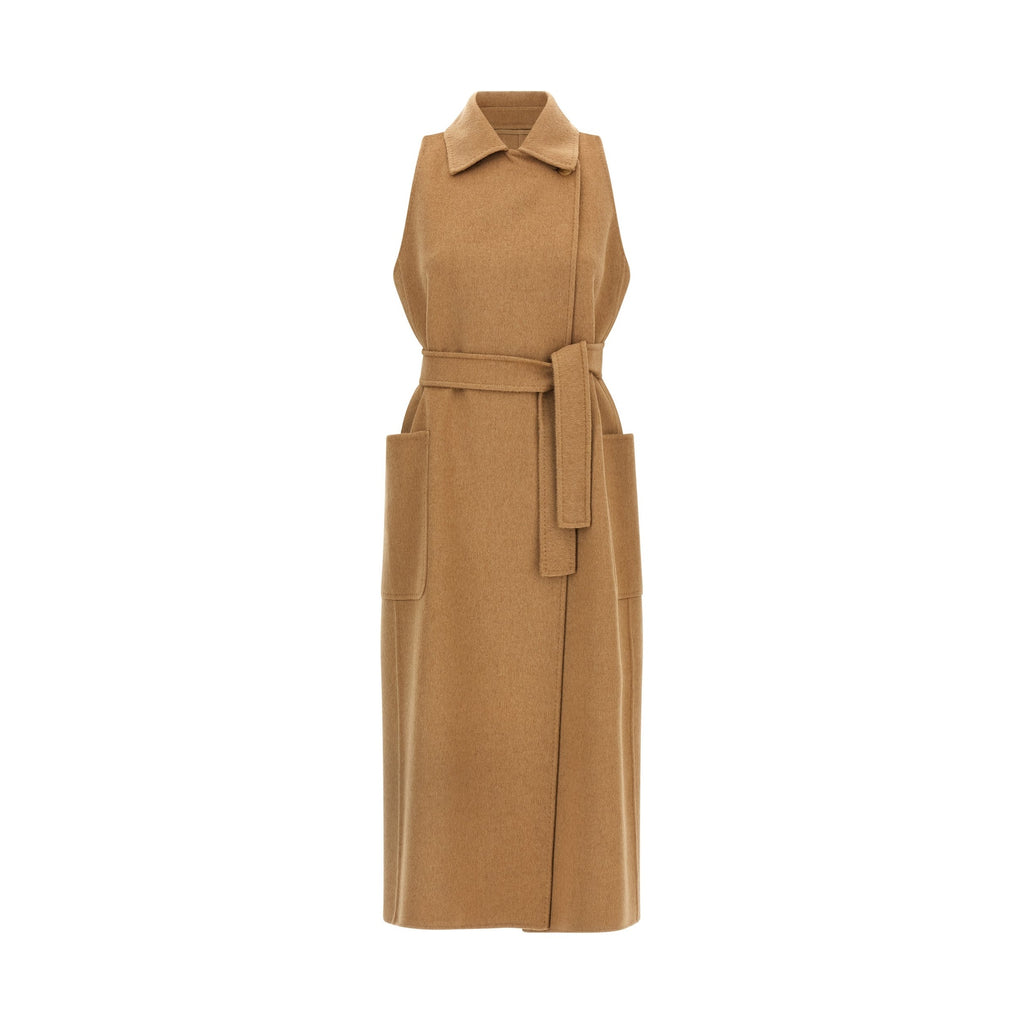 Max Mara Beige Wool Coat