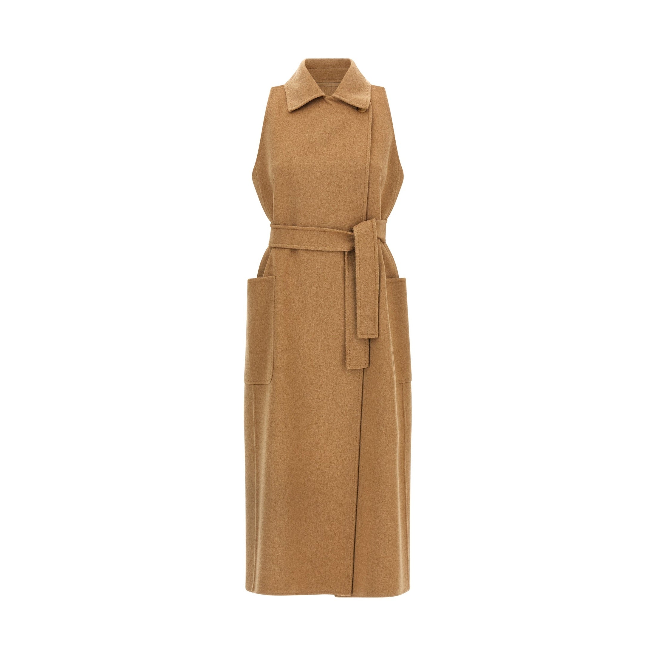 Max Mara Beige Wool Coat