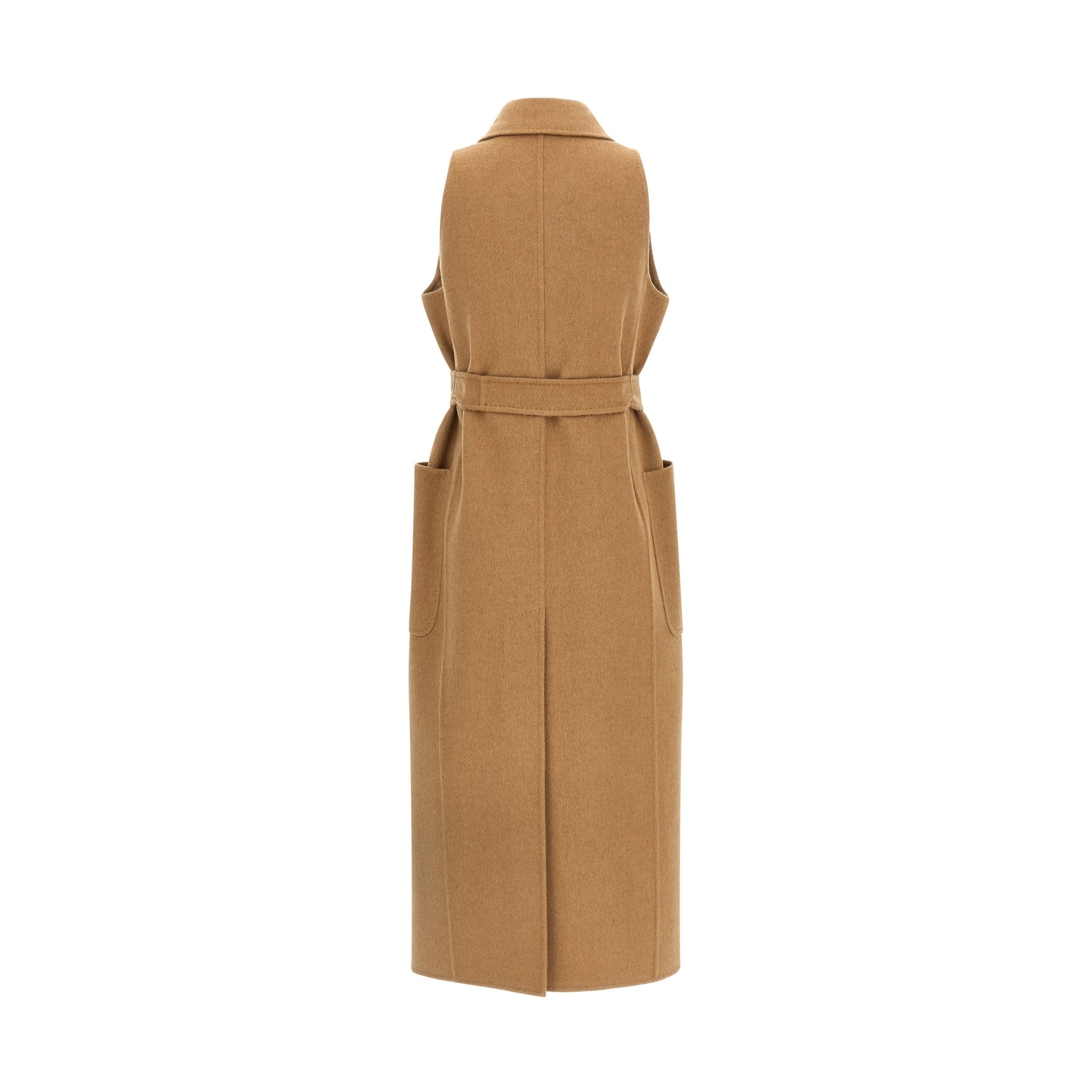 Max Mara Beige Wool Coat