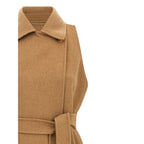 Max Mara Beige Wool Coat