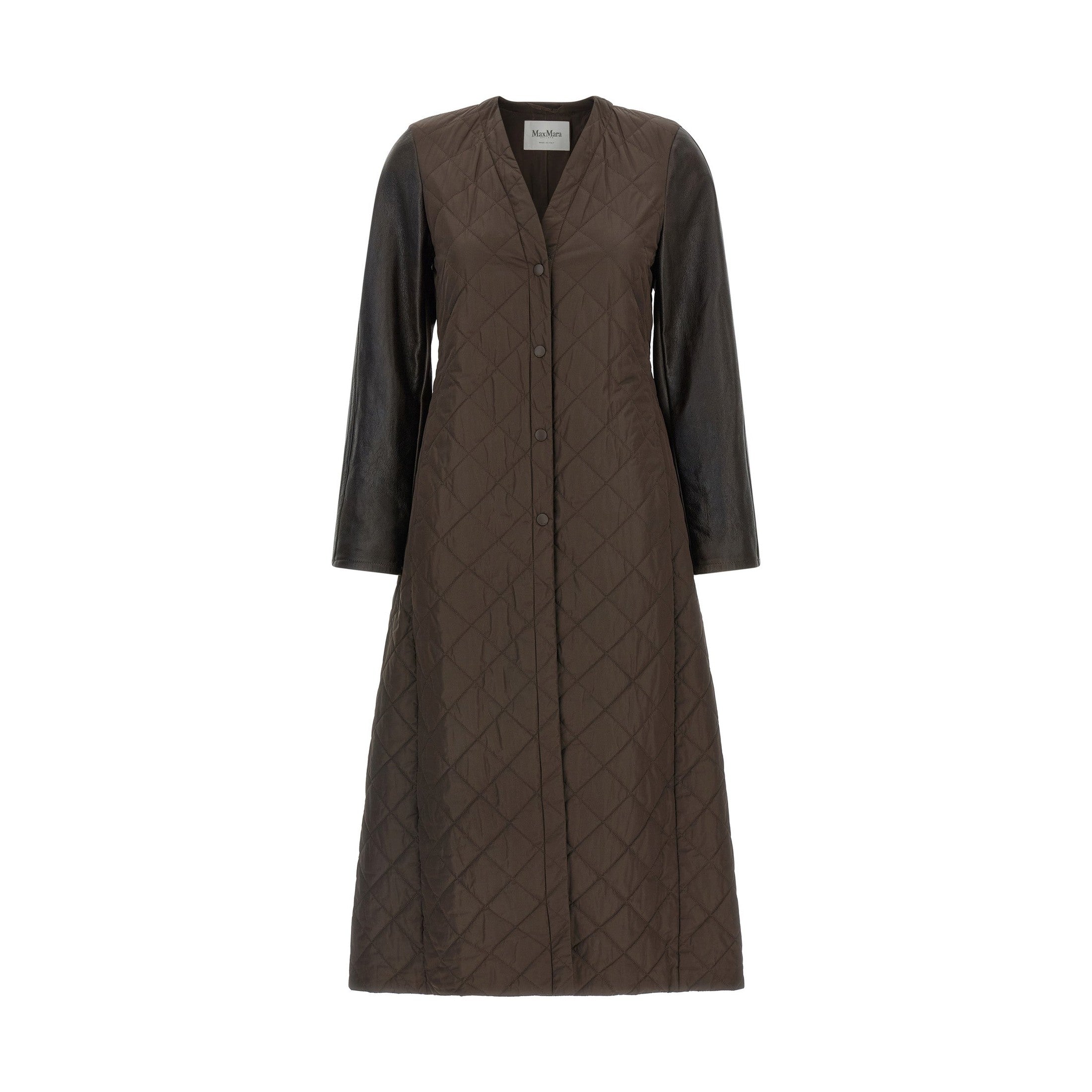 Max Mara Brown Polyamide Coat