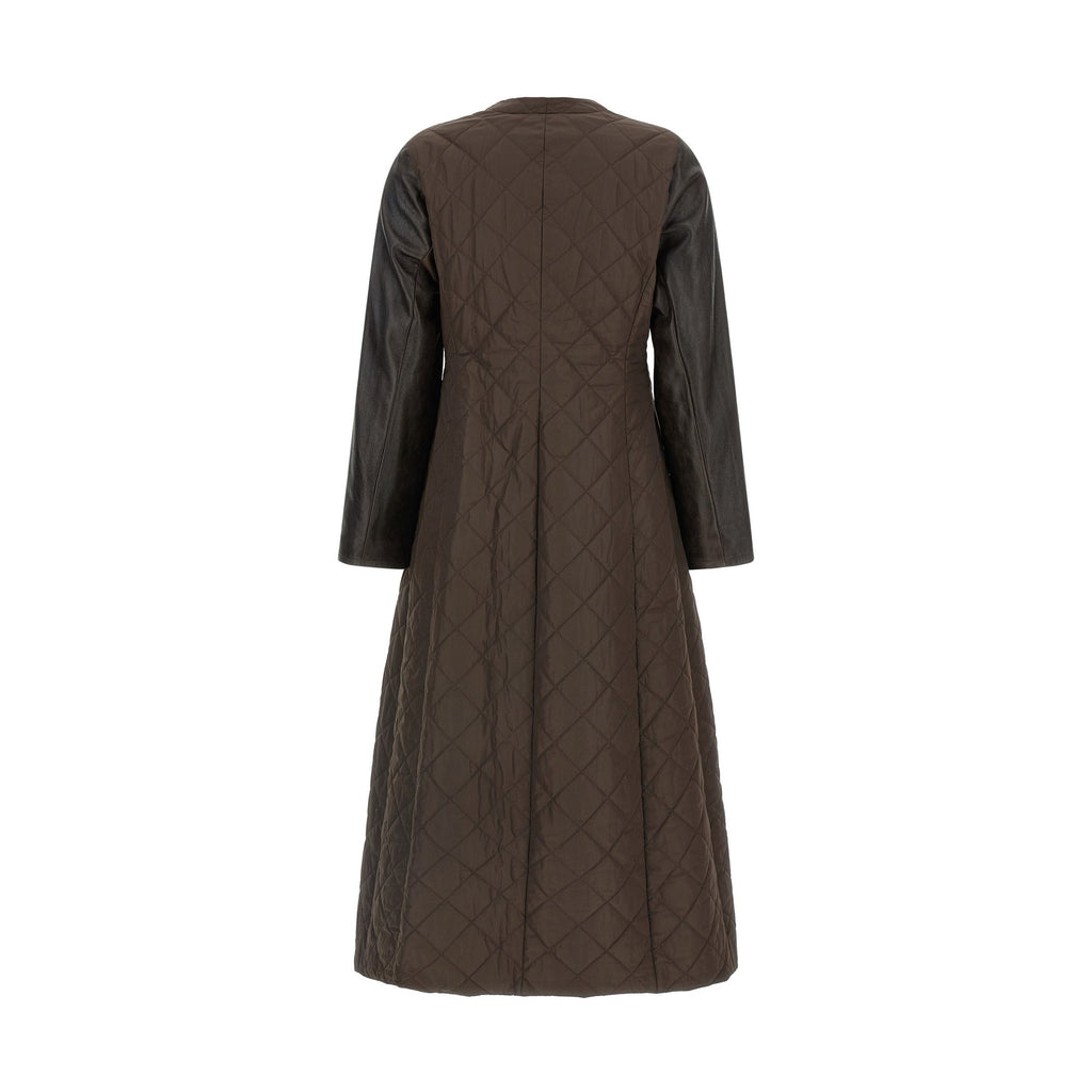Max Mara Brown Polyamide Coat