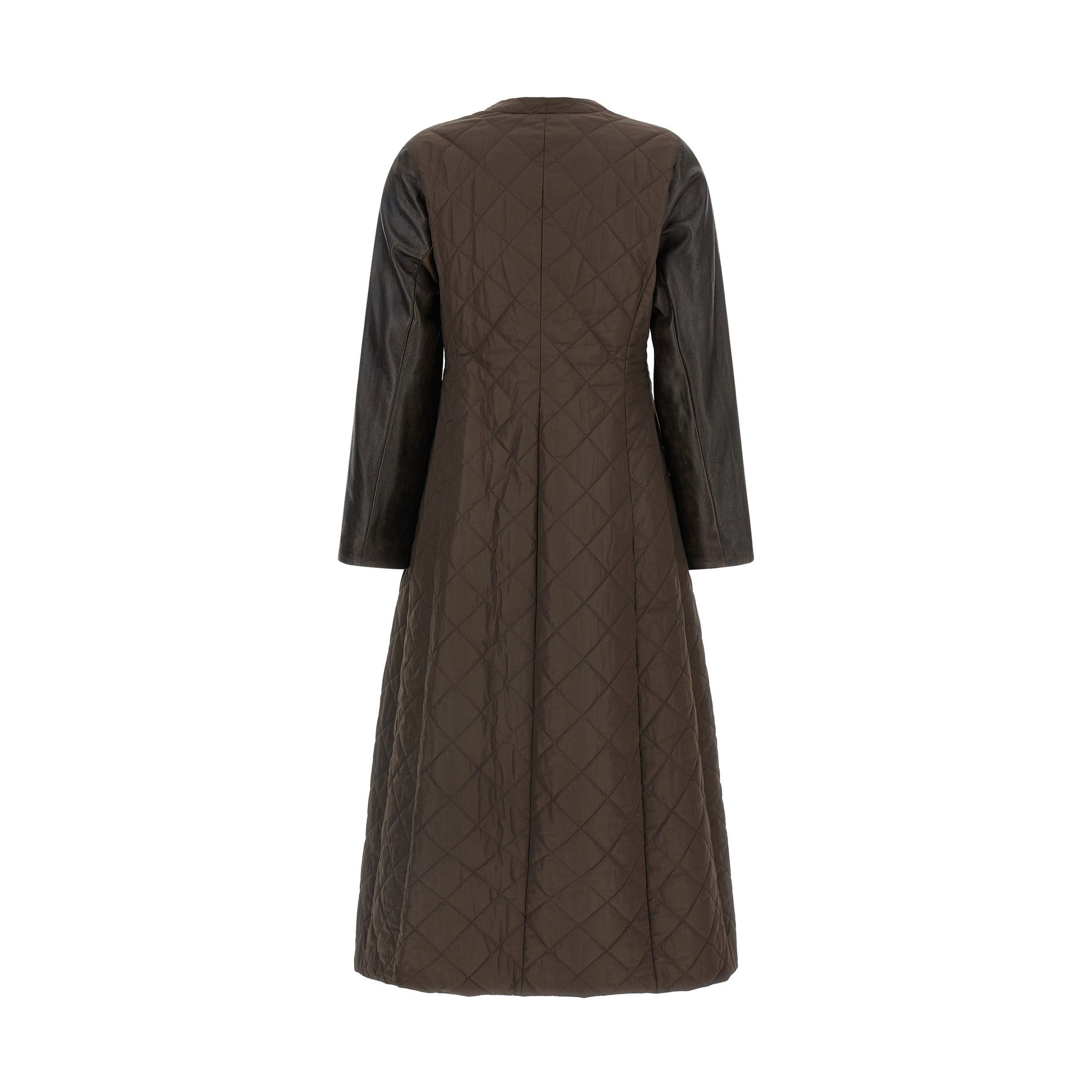 Max Mara Brown Polyamide Coat