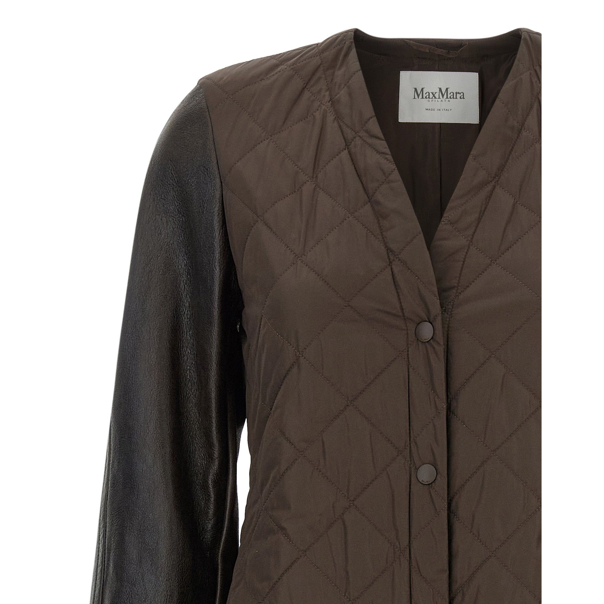 Max Mara Brown Polyamide Coat