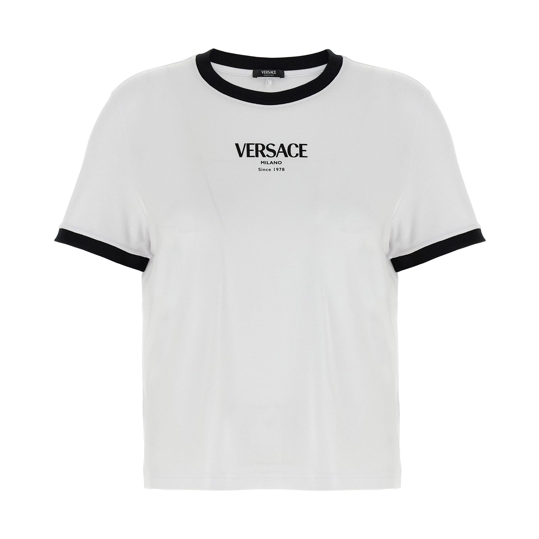 Versace Bicolor Viscose T-Shirt