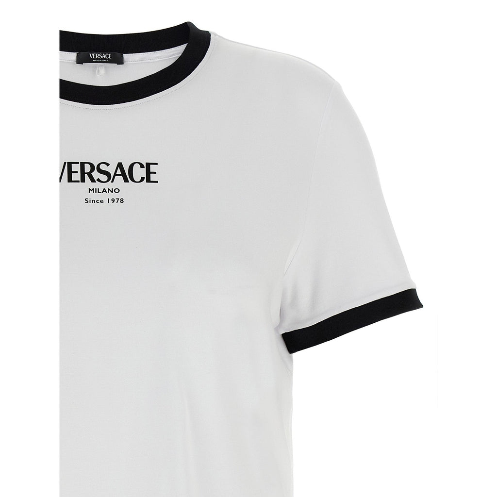 Versace Bicolor Viscose T-Shirt