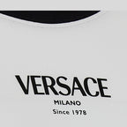Versace Bicolor Viscose T-Shirt