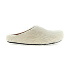 Marni White Calfskin Mules