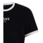 Versace Bicolor Viscose T-Shirt