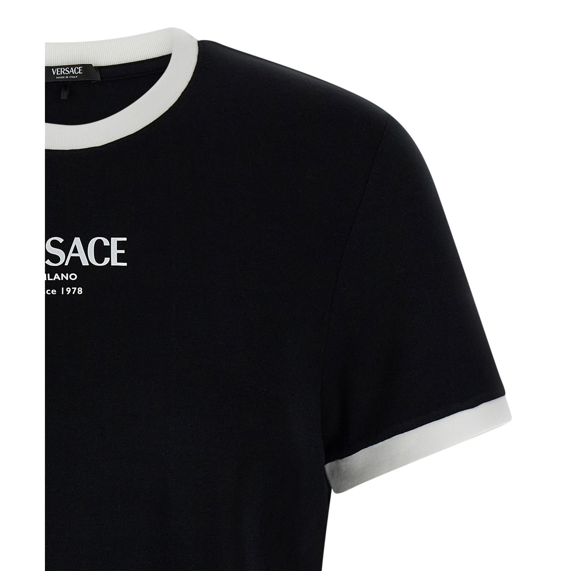 Versace Bicolor Viscose T-Shirt