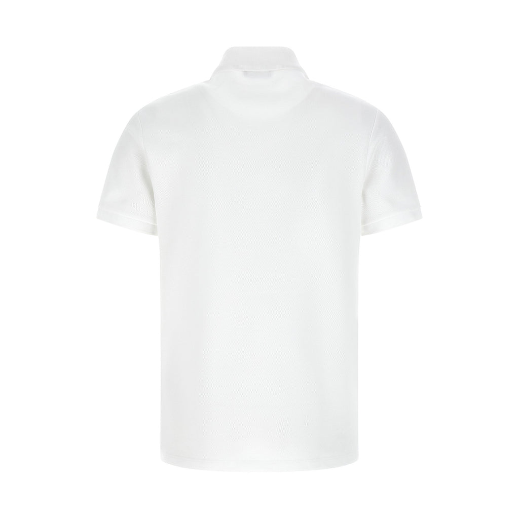 Balmain Bicolor Cotton Polo Shirt