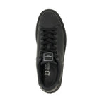 Balmain Black Calfskin Low Top Sneakers