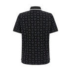 MCM Black Cotton Polo Shirt