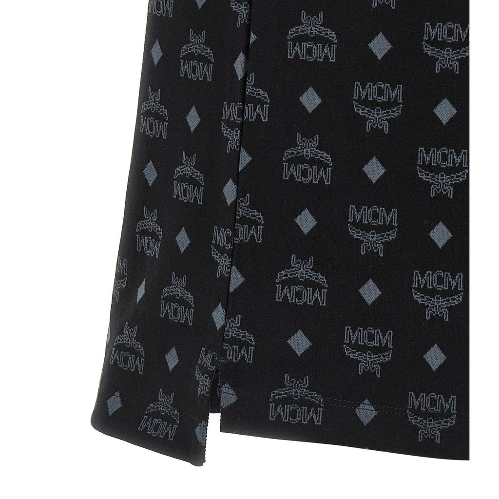 MCM Black Cotton Polo Shirt