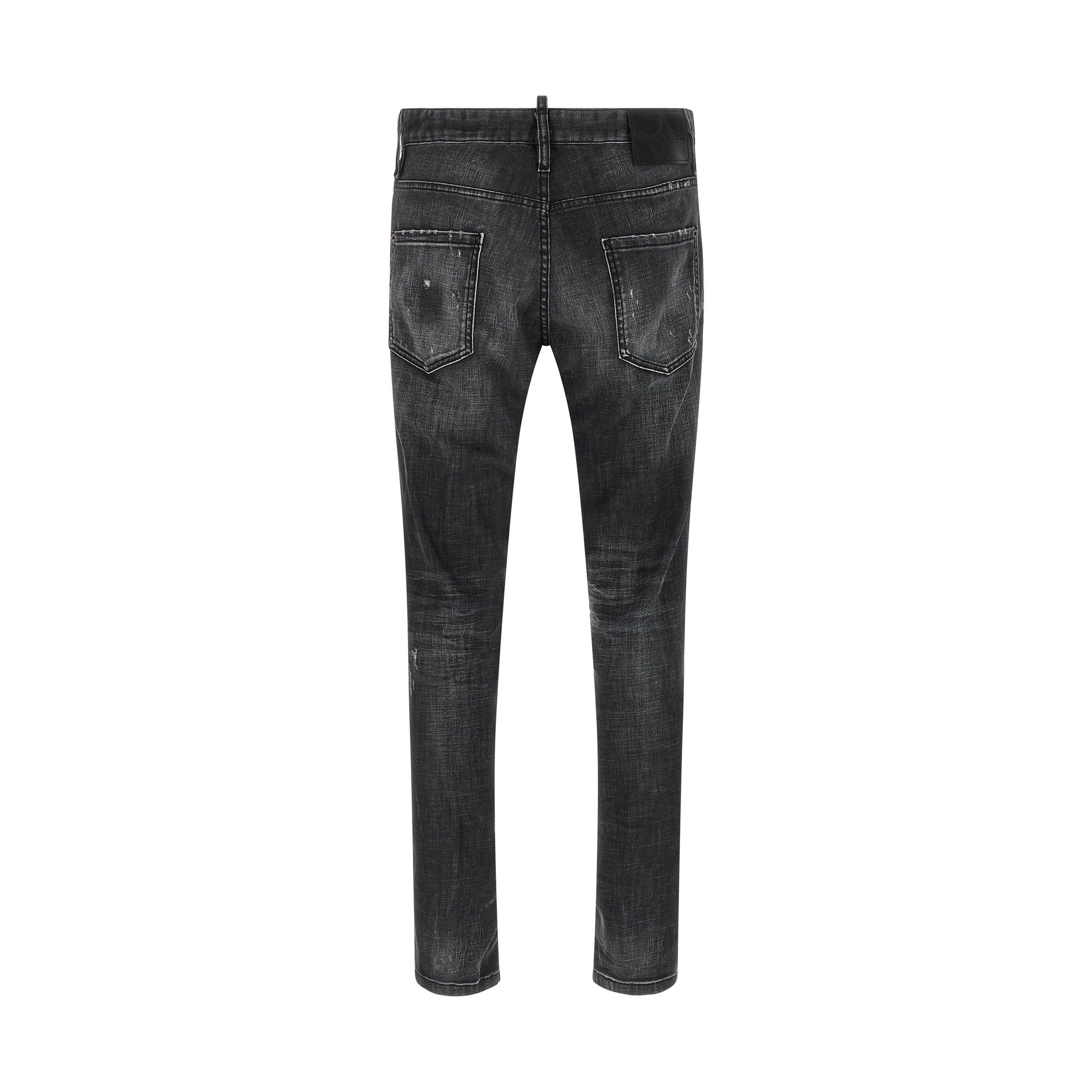 Dsquared² Black Cotton Jeans Denim
