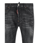 Dsquared² Black Cotton Jeans Denim