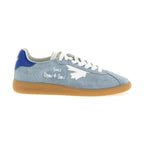 Dsquared² Blue Calfskin Low Top Sneakers