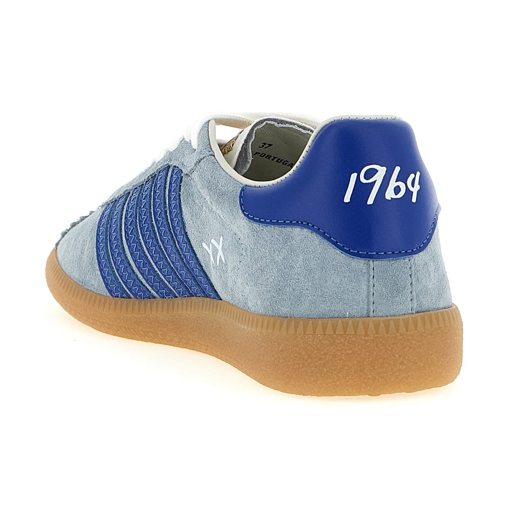 Dsquared² Blue Calfskin Low Top Sneakers