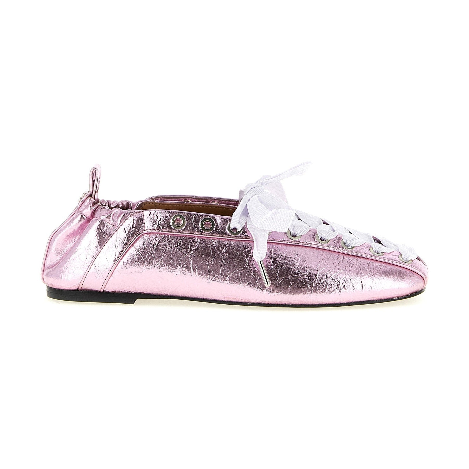 Ganni Multicolor Polyethylene Ballet Flats