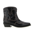 Ganni Black Polyethylene Chelsea Boots