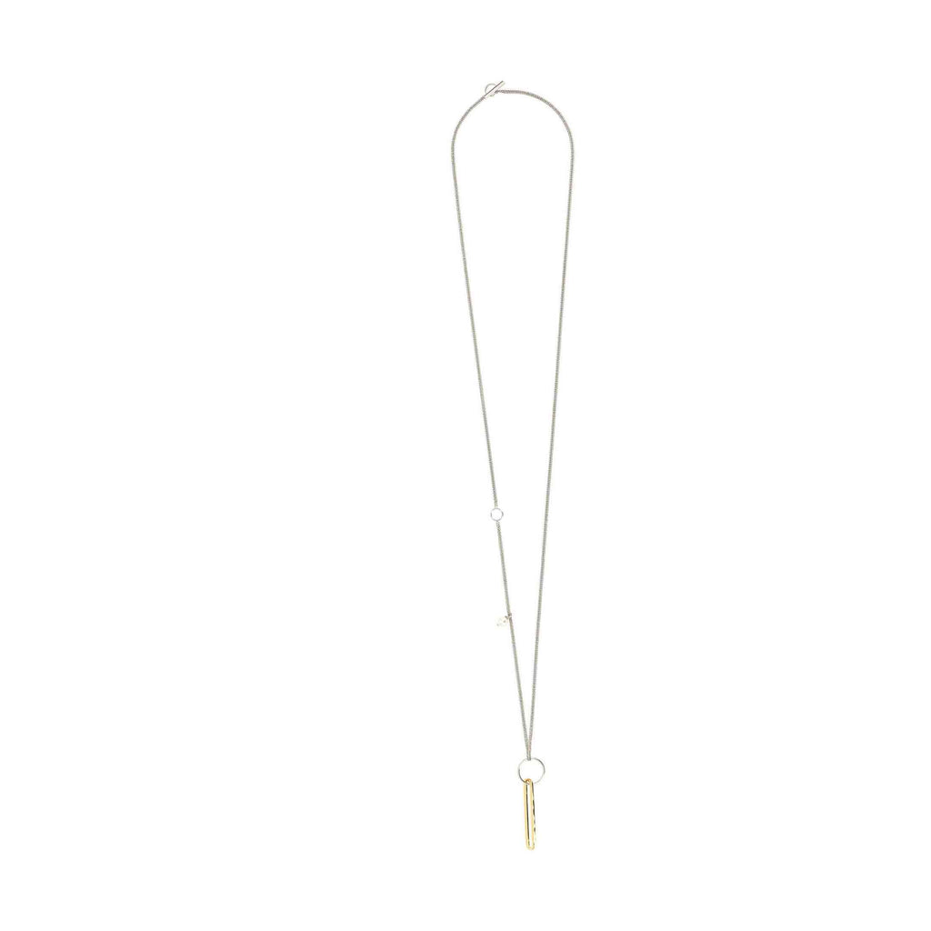 Jil Sander Gold Brass Necklace