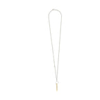 Jil Sander Gold Brass Necklace